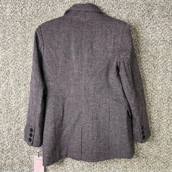 Avec Les Filles Coat Women’s Small Tailored Double Breasted Blazer NWT - Picture 8 of 9